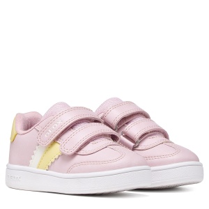 Pantofi sport fete Geox Eclyper Girl Pink/Lt Yellow - B665MA/000BC/CE82M - perechea