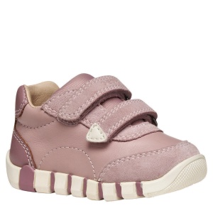 Pantofi sport fete Geox Iupidoo Girl Antique Rose
