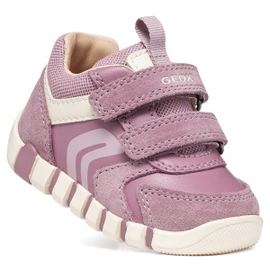 Pantofi sport fete Geox Iupidoo Girl Lt Prune - B3558C/05422/C8023 - unghi