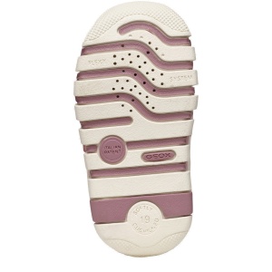 Pantofi sport fete Geox Iupidoo Girl Old Rose Ivory — talpa