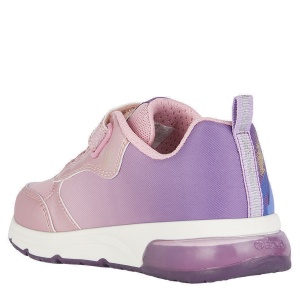 Pantofi sport fete Spaceclub G.A Pink Prune — vedere din spate