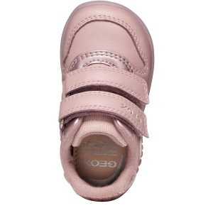 Pantofi sport fete Geox Zapito Girl Old Rose — vedere de sus