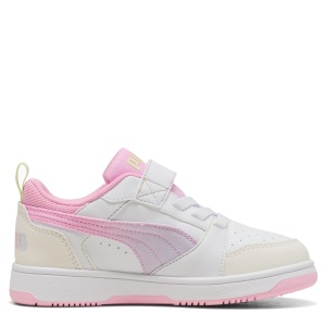 Pantofi sport fete Puma Rebound V6 LoComeOn — vedere laterală opusă