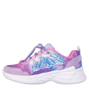 Pantofi sport fete Skechers Dream Racer Wing Brites Lavander - 303055L/LVPK