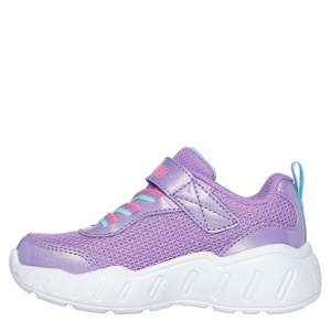 Pantofi sport fete Skechers Play Scene Fun Squad Purple - Img 3