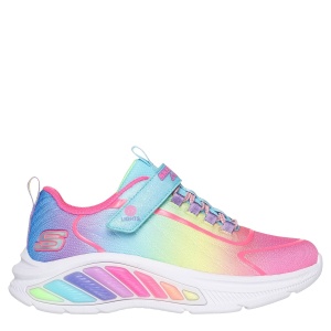 Pantofi sport fete Skechers Rainbow Cruisers Turquoise Multi