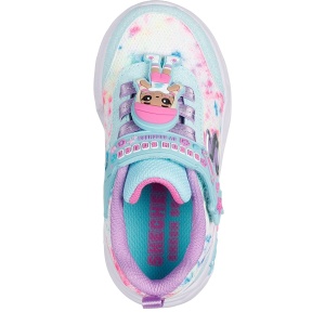Pantofi sport fete Skechers Snuggle Sneaks Skech Squad Multi