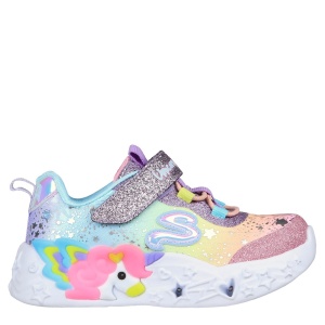 Pantofi sport fete Skechers Unicorn Charmer Purple Multi