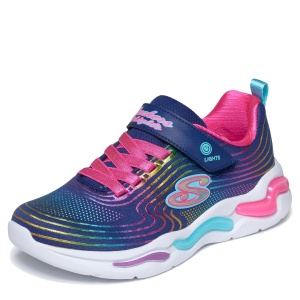 Pantofi sport fete Skechers Wavy Beams Navy Multi - 71619