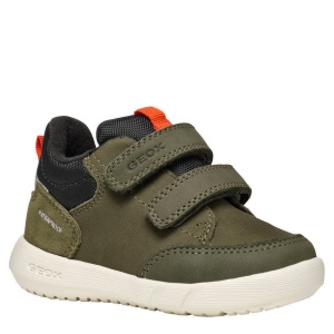 Pantofi sport Geox impermeabili Hyroo Boy Wpf Dk Green — vedere în perspectivă