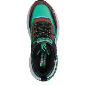 Pantofi sport Skechers Mega Craft 4K Brown Green — vedere de sus