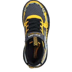 Pantofi sport Skechers Skech Tracks Charcoal Yellow - Img 4