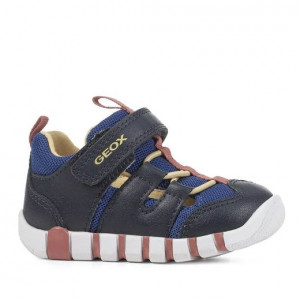 Geox Sandale Baieti B Iupidoo B.B Navy Royal incaltaminte copii primii pasi bigstep