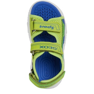 Sandale băieți Geox Wroom B.A Lime Royal - 68447