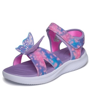 Sandale fete cu luminițe Skechers Jumpsters Sandal - Butterfly mărimi 27-30 — vedere laterală detaliată