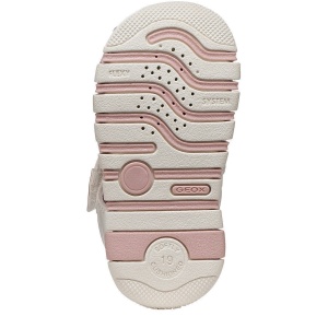 Sandale fete Geox Sandal Iupidoo Girl White Pink — talpa