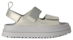 Sandale fete GoldenGlow Glossy Silver