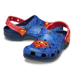 Papuci baieti Crocs Superman Classic încălțăminte copii bigstep