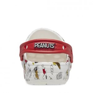 Crocs Sandale plaja Baieti Peanuts Classic Clog T White Multi incaltaminte copii bigstep