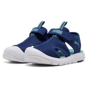 Sandale plajă băieți Puma Fun Racer Mesh PS Blue Jewel