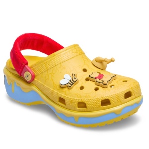 Sandale plaja copii Crocs Classic Winnie The Pooh Clog incaltaminte copii bigstep