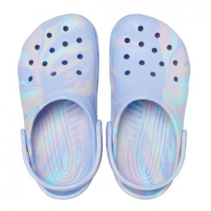 Crocs Sandale plaja Baieti Classic Marbled Clog K Multi incaltaminte copii bigstep