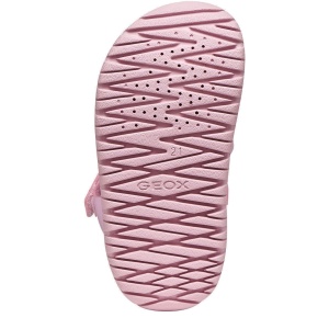 Sandale plajă fete Geox Fusbetto Pink Lilac — talpa