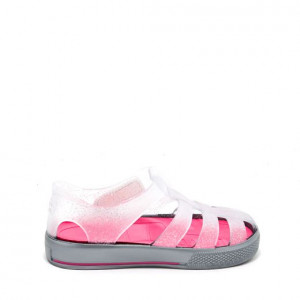 Sandale plajă fete Igor Star Plata Fuchsia - 50680