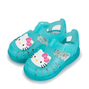 Sandale plajă fete Igor Tobby Velcro Kitty Aguamarina - Img 3