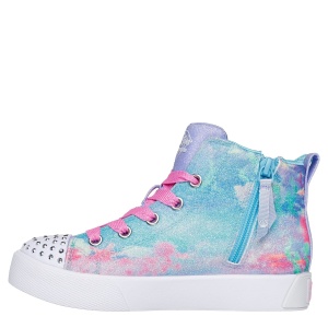 Teniși fete Skechers Seashell Magic Mermaid Sea Blue - Img 3