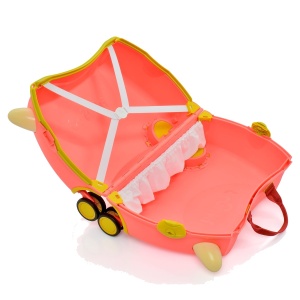 Valiza copii Trunki Glide Dylan Red - TRU-SUI-WW-DR-CW - deschisa