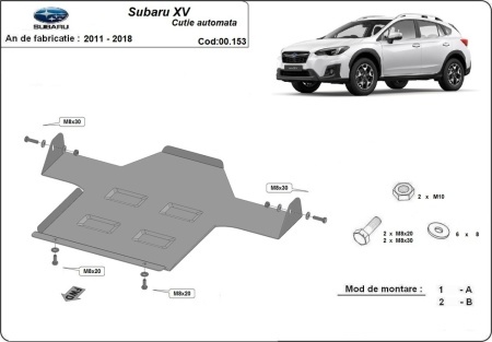 Scut cutie de viteză automată Subaru XV 2011 - 2018 - Img 3