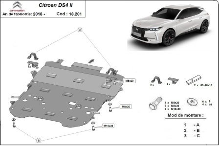 Scut motor Citroen DS4 II 2021 - 2026 - Img 3