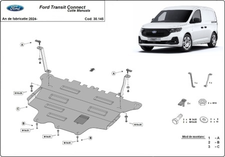 Scut motor Ford Transit Connect 2024 - 2026 - Img 3