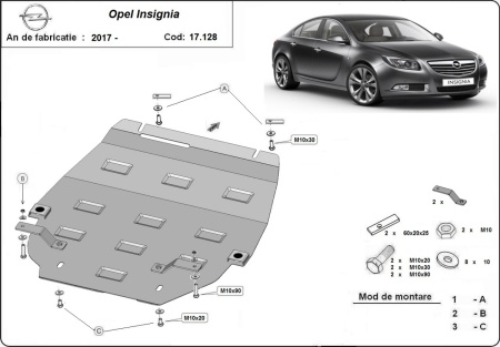 Scut motor Opel Insignia B 2017 - 2022 - Img 3