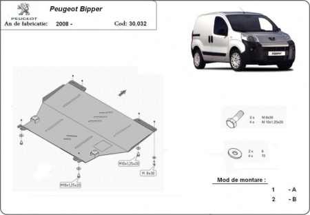 Scut motor Peugeot Bipper 2007 - 2021 - Img 3