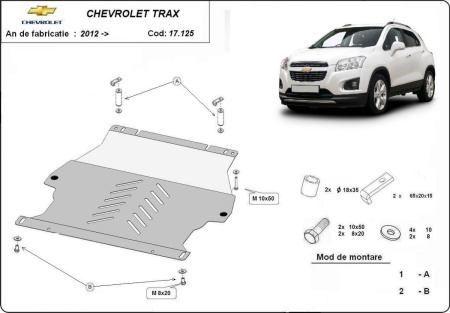 Scut motor și cutie de viteză Chevrolet Trax 2012 - 2026 - Img 3