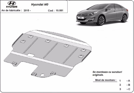 Scut motor si cutie de viteza Hyundai i40 2015 - 2019 - Img 3