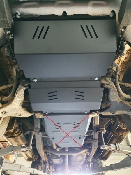 Scut motor și radiator Mitsubishi Pajero Sport 2 2007 - 2026 - Img 4
