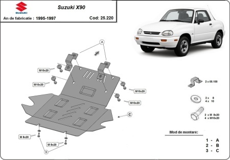 Scut motor Suzuki X90 1995 - 1997 - Img 3