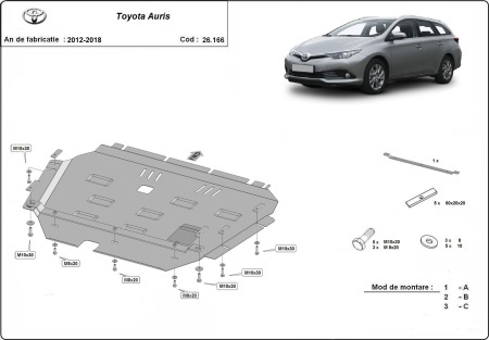 Scut motor Toyota Auris 2012 - 2018 - Img 3