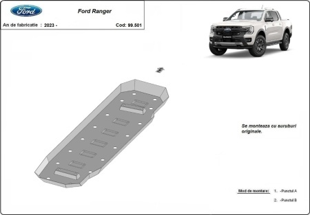 Scut rezervor Ford Ranger 2023 - 2026 - Img 3