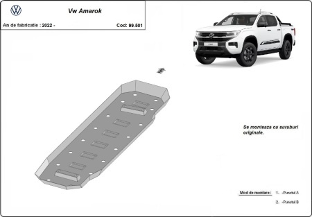 Scut rezervor Volkswagen Amarok 2022 - 2026 - Img 3