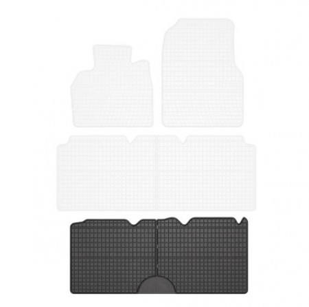 Set 2 covorase cauciuc rand 3 Renault Espace IV 2002 - 2014