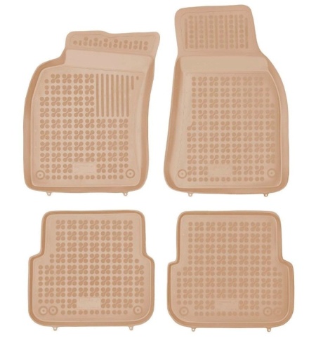 Set covorase cauciuc bej AUDI A6 (С6) 2004-2007 non facelift