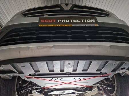 Scut antifurt catalizator pentru Renault Trafic 2022 - 2026 - Img 11