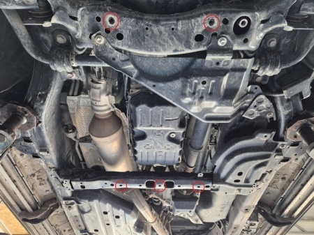 Scut cutie de viteză din aluminiu Toyota Land Cruiser 250 2024 - 2026 - Img 4