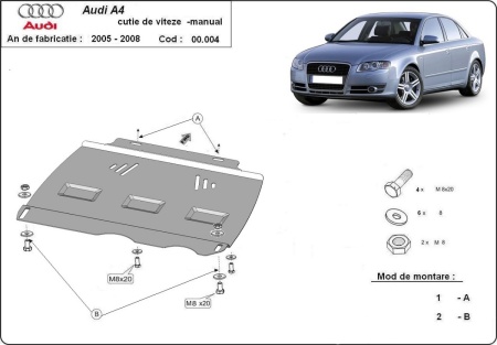 Scut cutie de viteză manuală Audi A4 B7 2005 - 2008 - Img 3