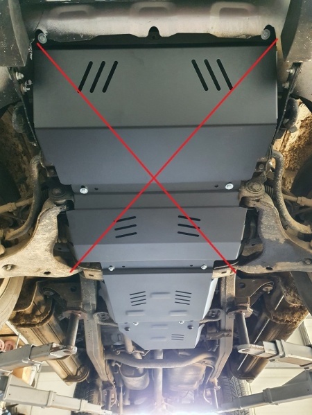 Scut cutie de viteză și reductor Mitsubishi L 200 2005 - 2015 - Img 4