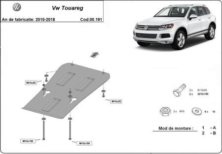 Scut cutie de viteză VW Touareg 2010 - 2018 - Img 3